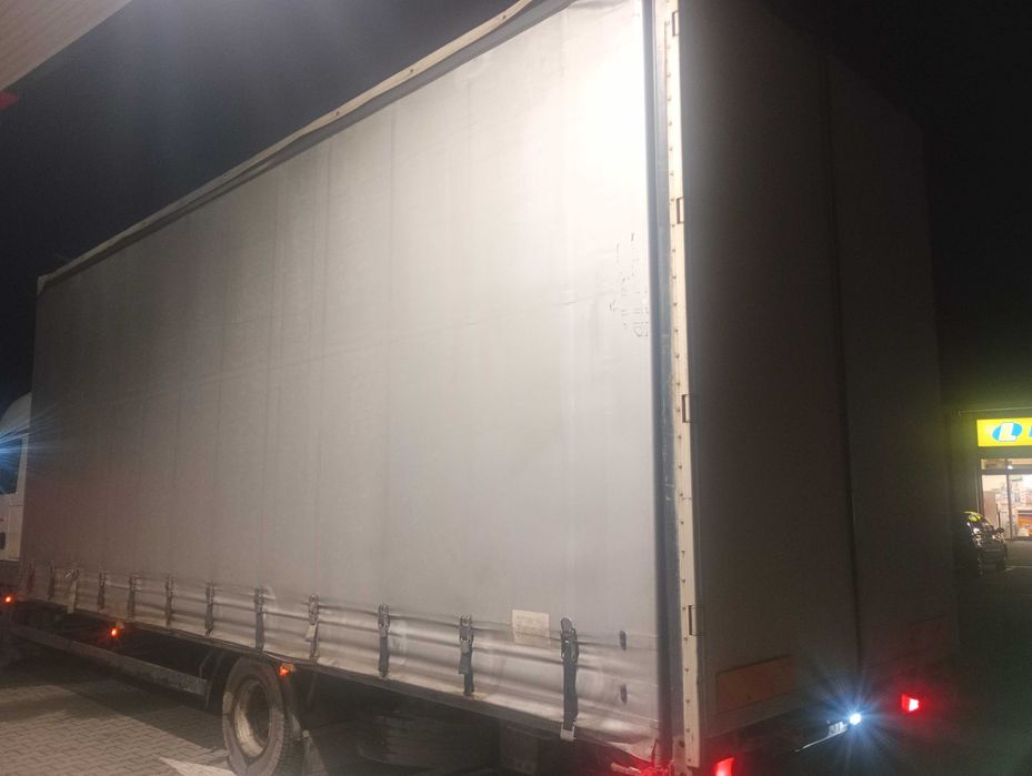 Zabudowa Skrzynia Ładunkowa Plandeka Firanka Kontener Drzwi Aluminiowe