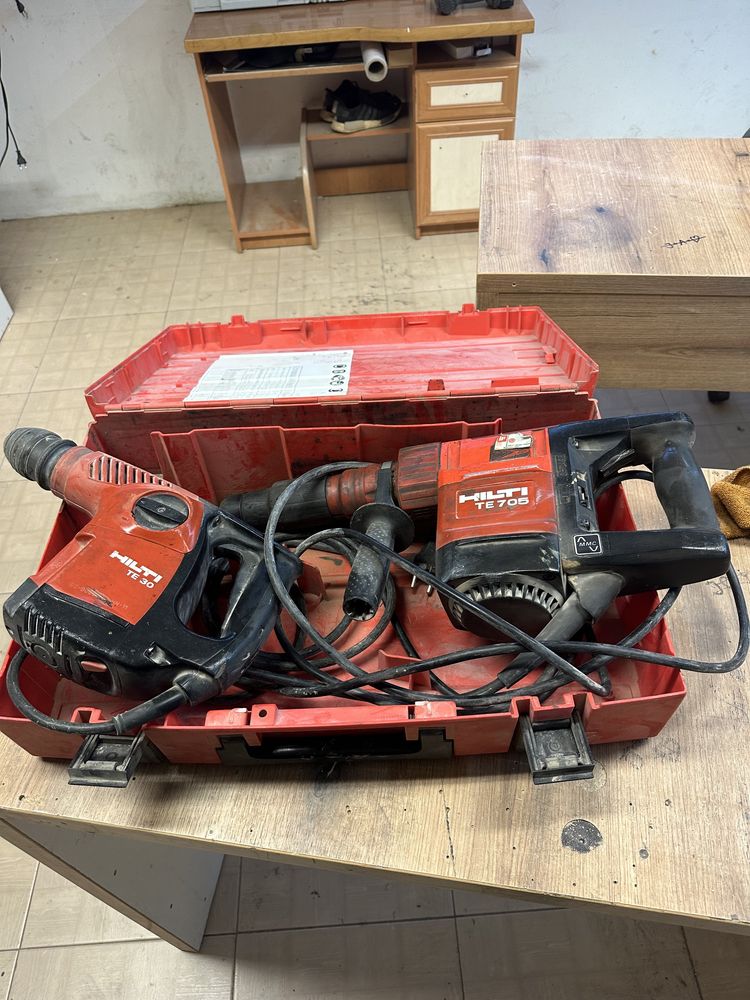 HILTI TE 705 Młot i TE 30