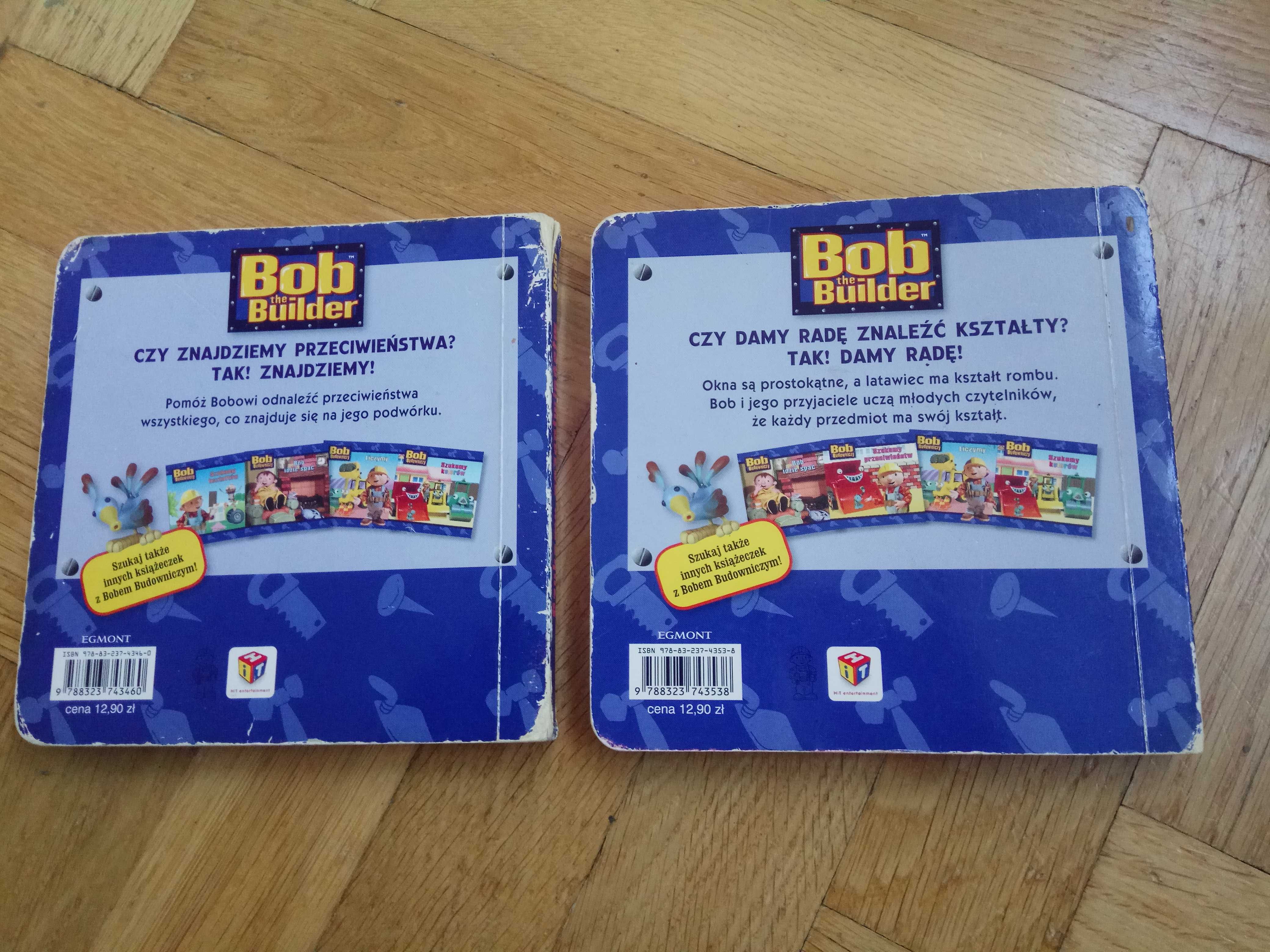 Bob Budowniczy Szukamy przeciwieństw, kształtów, koparka kartonowe