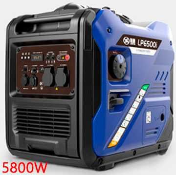 ТИХІ генератор інвенторний бензиновий 2.4-5,8 кВт чиста синусоїда нови