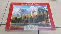 NOWE Puzzle Castorland 2000 el. Pomysł na Prezent - Jesień Góry Alpy