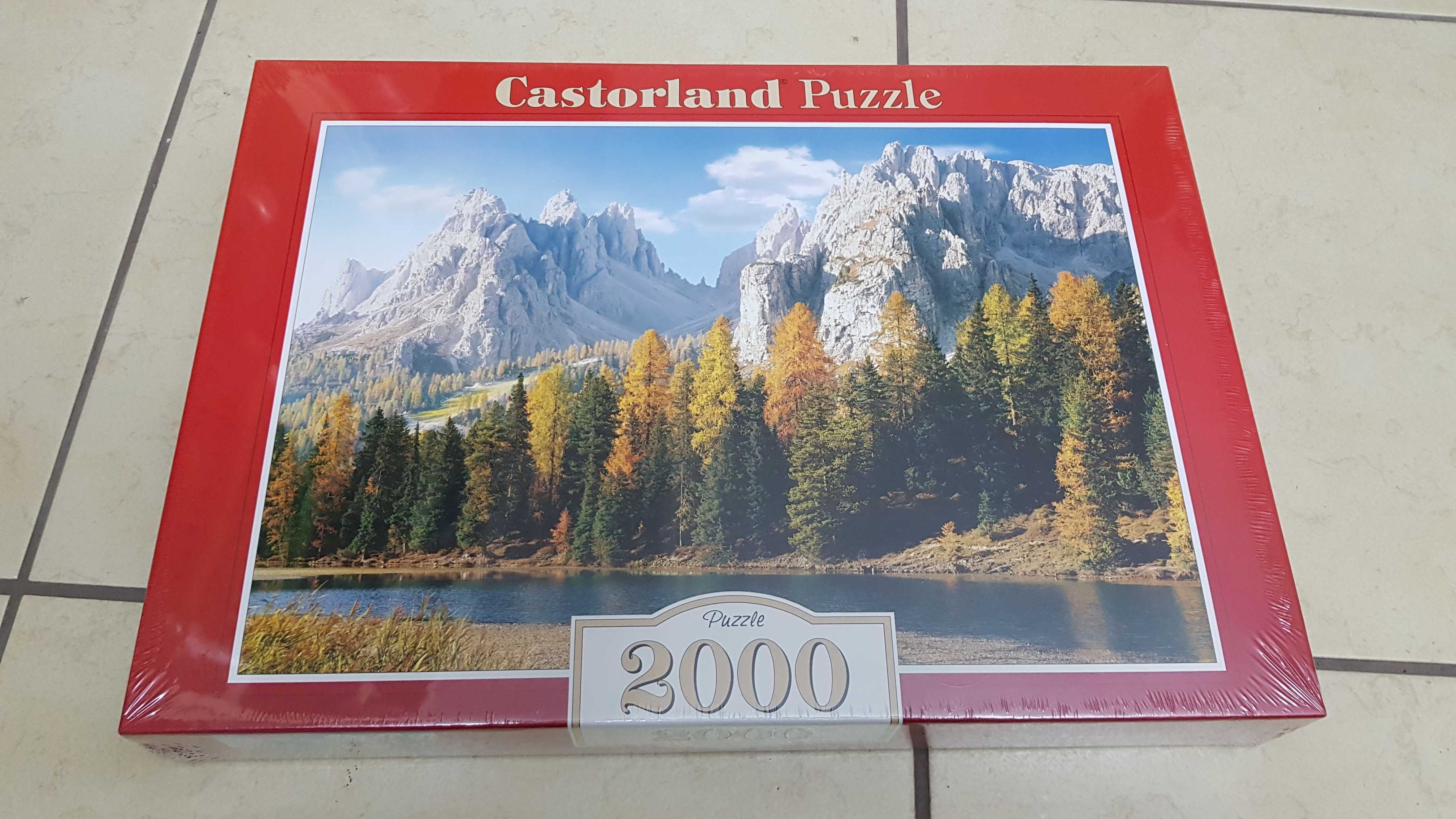 NOWE Puzzle Castorland 2000 el. Pomysł na Prezent - Jesień Góry Alpy