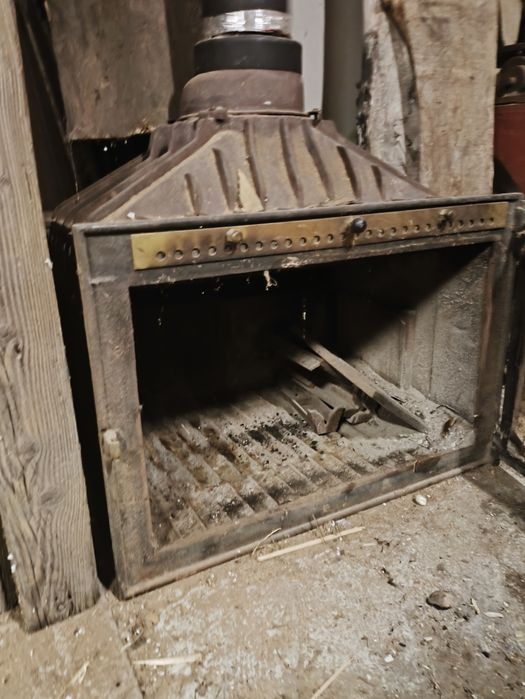 Wkład kominkowy żeliwny, kominek.