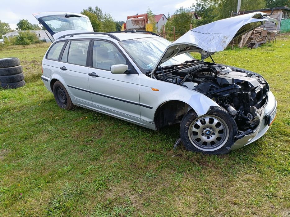 BMW E46 318i uszkodzone