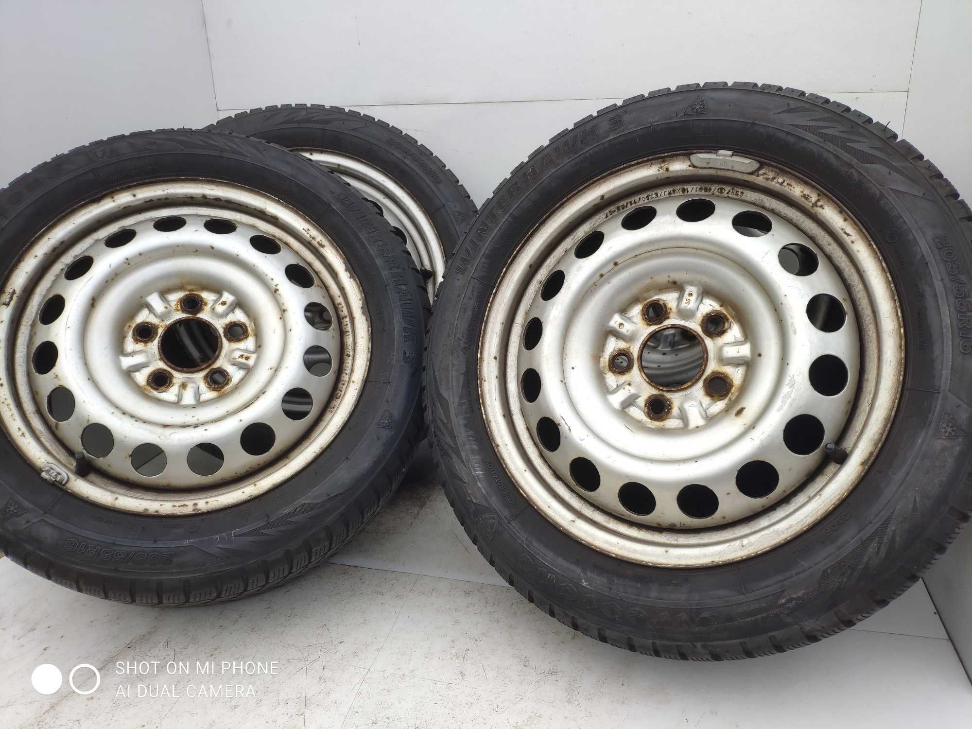 Koła opony felgi 5x114,3 KIA CEED 205/55R16 zima HYUNDAI I30 FIRESTONE