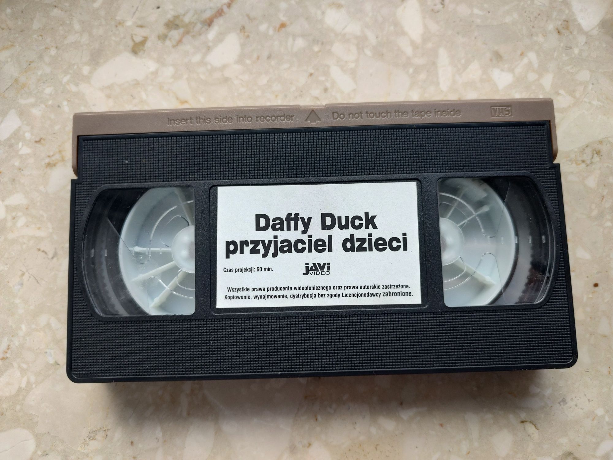 Daffy duck przyjaciel dzieci vhs