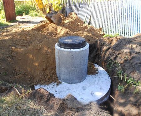 Вигрібна яма і септик з бетонних кілець. Доставка, копка, 6/20 кубів