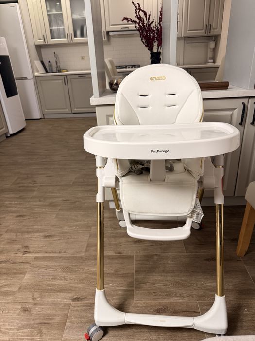 Стілець для годування Peg Perego Prima Pappa Follow Me Gold (золото)