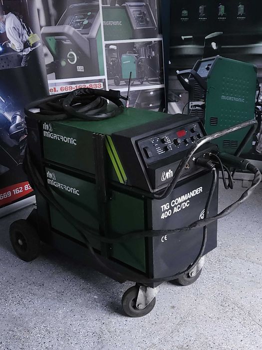 Spawarka Migatronic Commander 400A ac/dc TIG Mocny Inverter Chłodzony!