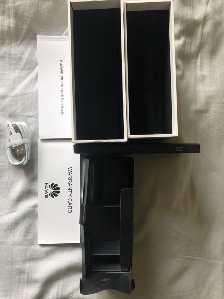 Huawei P8 lite oryginalne pudełko i ładowarka
