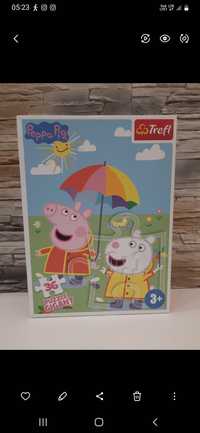 Puzzle GIGANT świnka Peppa