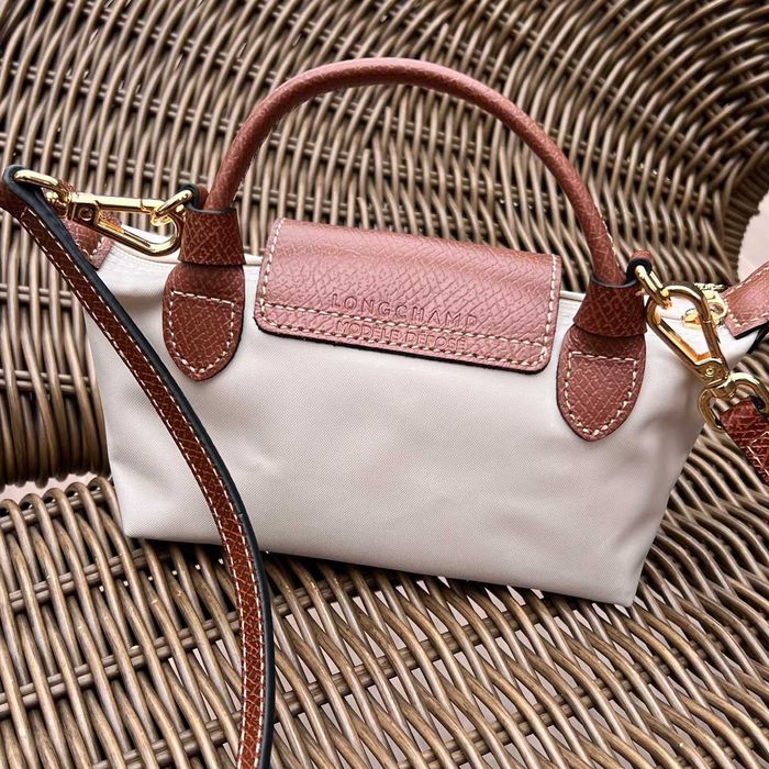 Torebka do makijażu Le Pliage Original Biały papierowy