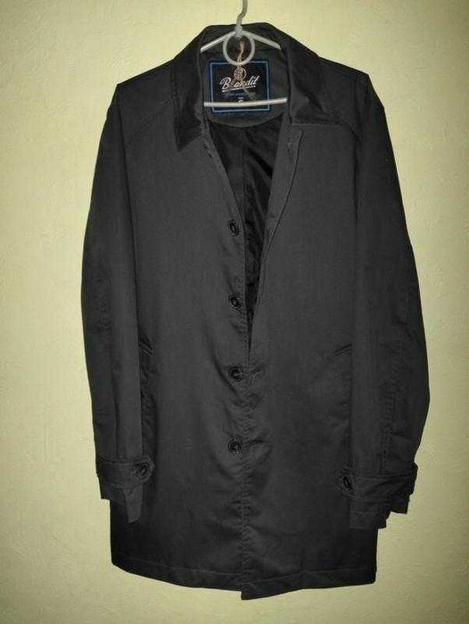 Чоловічий сірий плащ куртка brandit