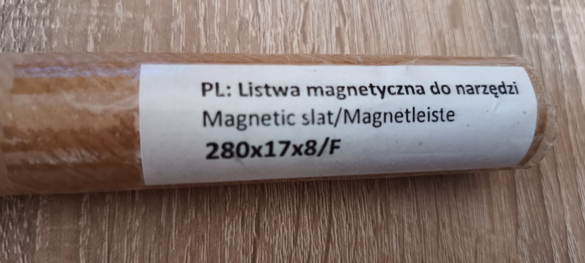 Listwa magnetyczna do narzędzi