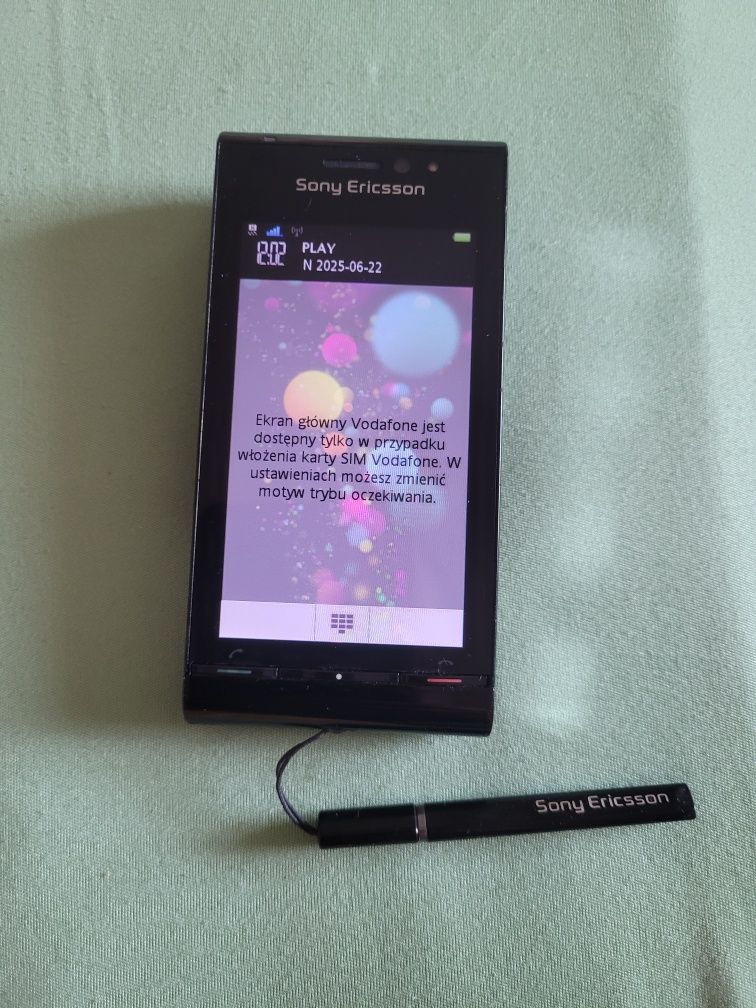 Sony Ericsson U1i Satio stan kolekcjonerski