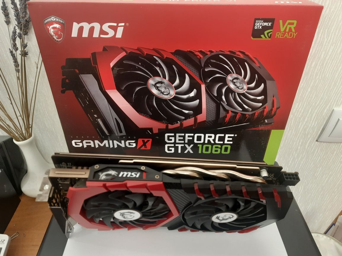 Видеокарта КАК новая MSI GTX 1060  6GB и другие