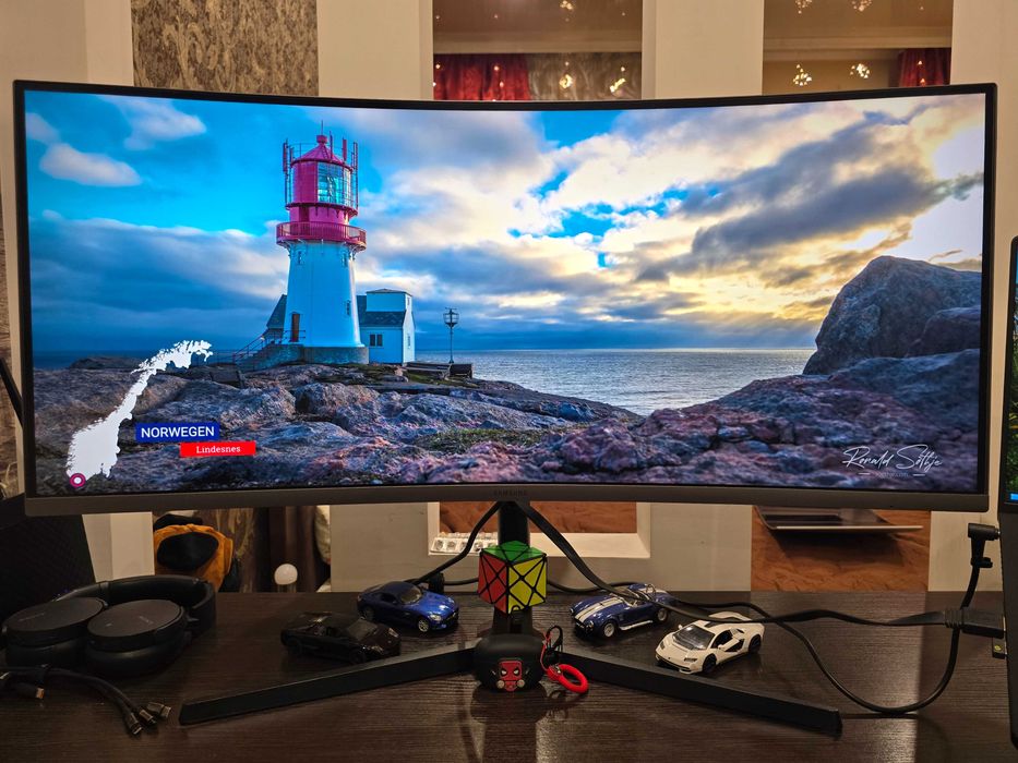 Монітор 34" Samsung Curved C34H890 Ultra WQHD VA 1800R/100Hz/8-Bit