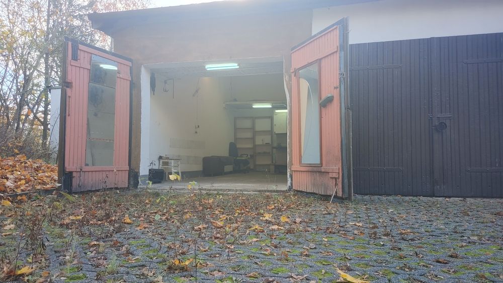 Duży garaż murowany 21 m2