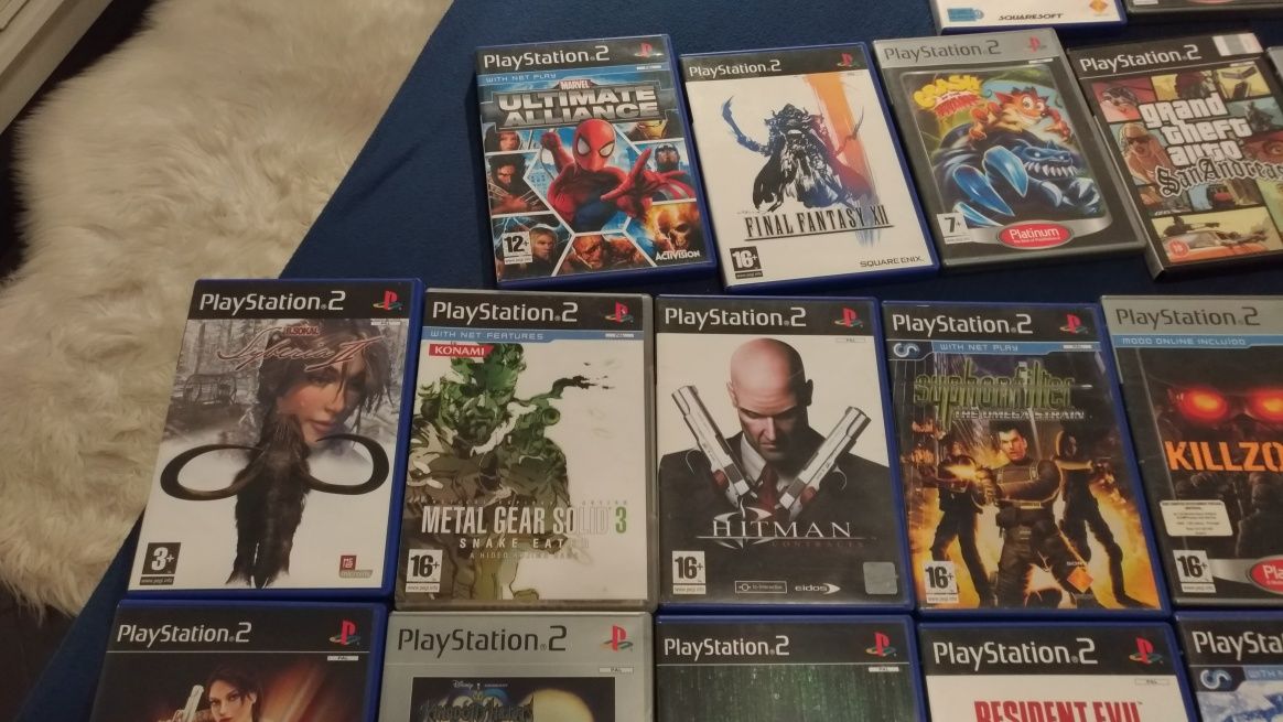 Coleção ps2 consola e jogos