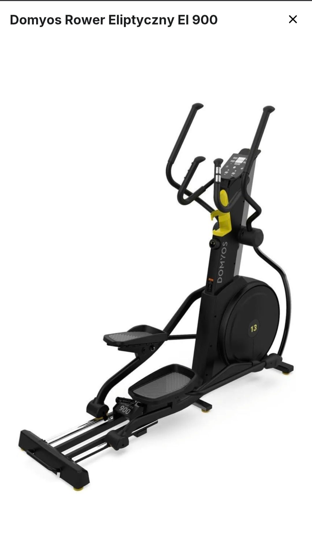 Rower eliptyczny DOMYOS EL 900
