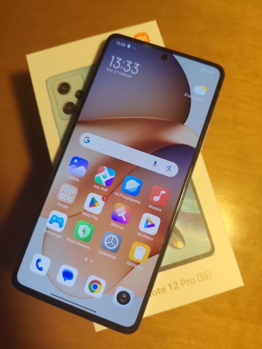 Xiaomi Redmi Note 12 Pro 5G Sky Blue 8GB Ram 256GB Rom