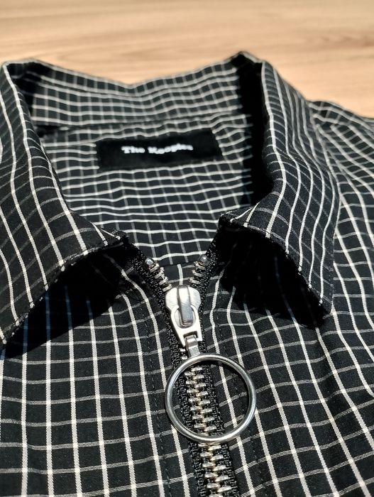 Czarna Męska Koszula W Kratkę The Kooples