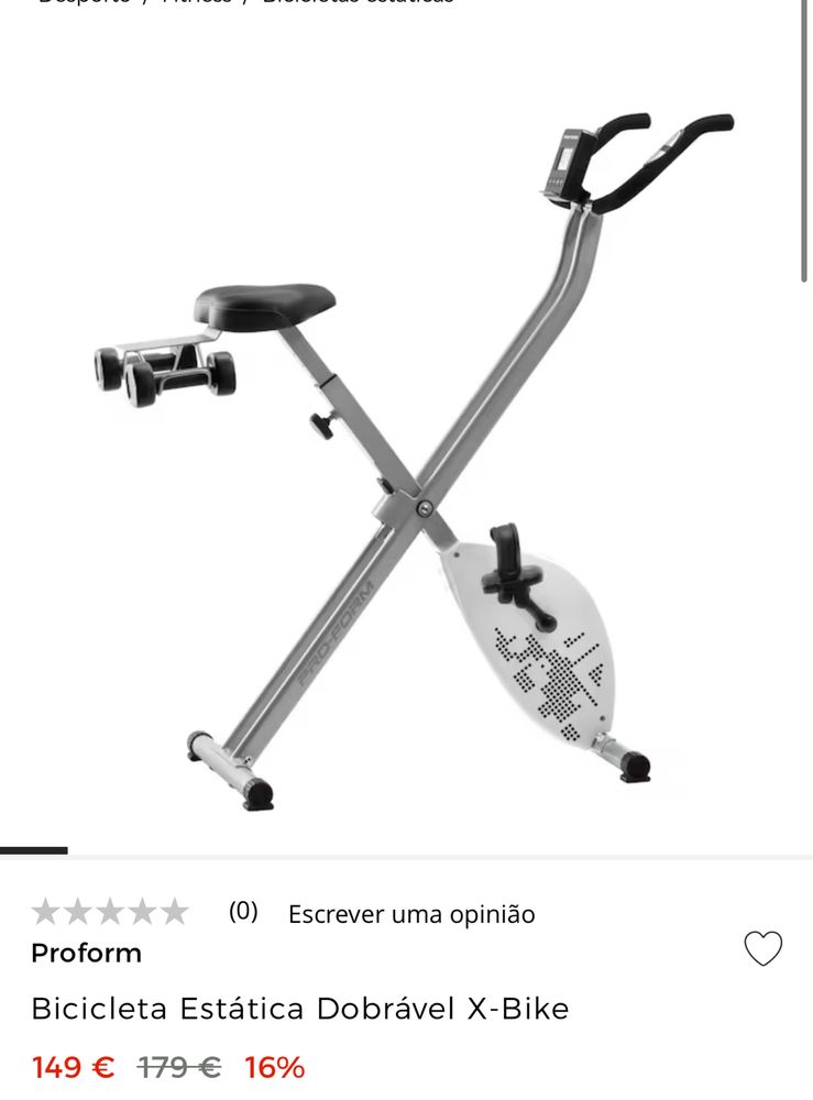 Bicicleta ergometrica