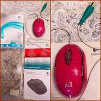 Мышка проводная Logitech Wireless Mouse М235, red, eer2, нов., в упак.