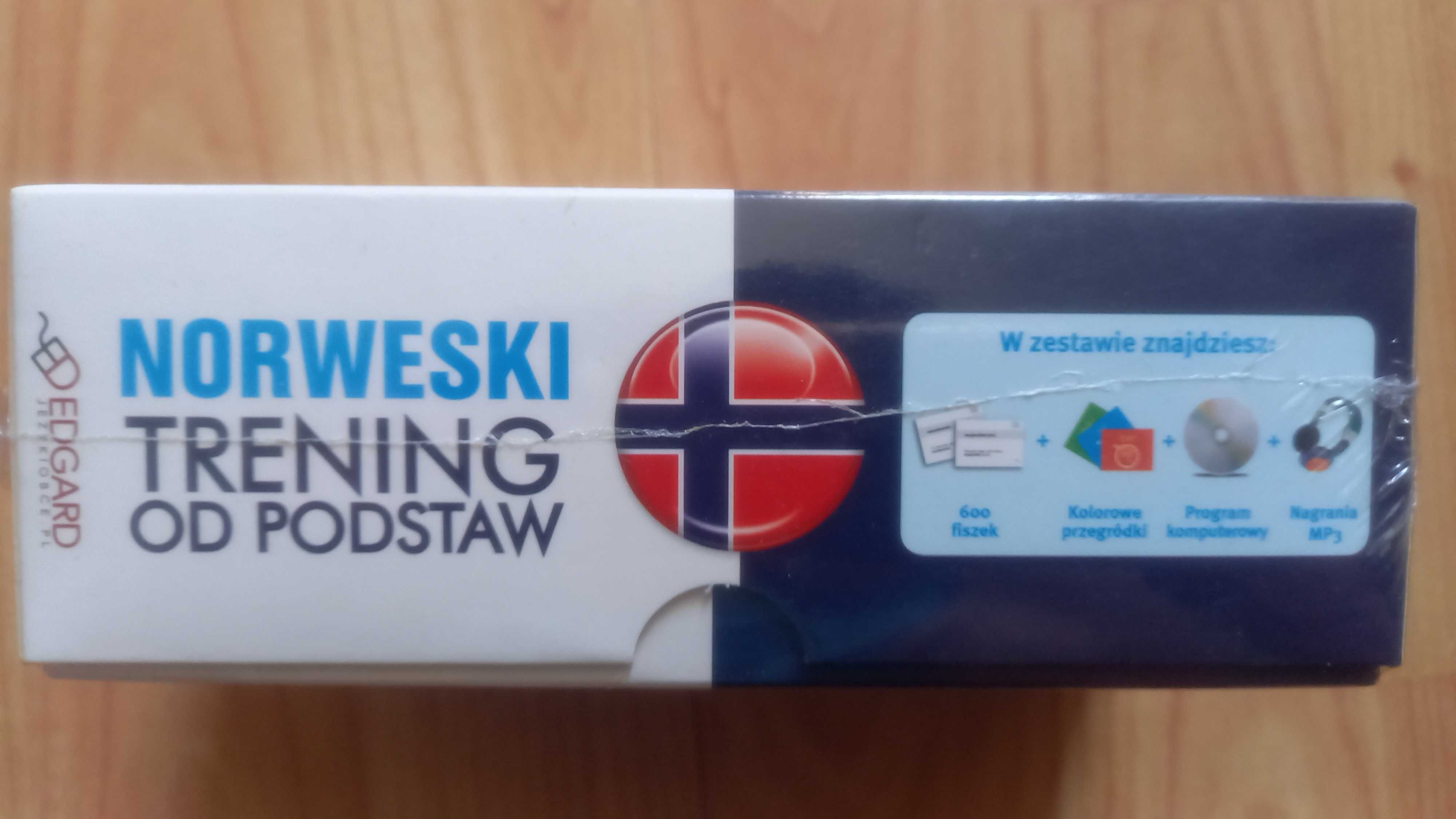 Fiszki do nauki jezyka norweskiego 600szt