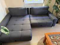 Sofa com chaise longe 2 modulos