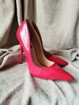 Sapato stiletto em Verniz