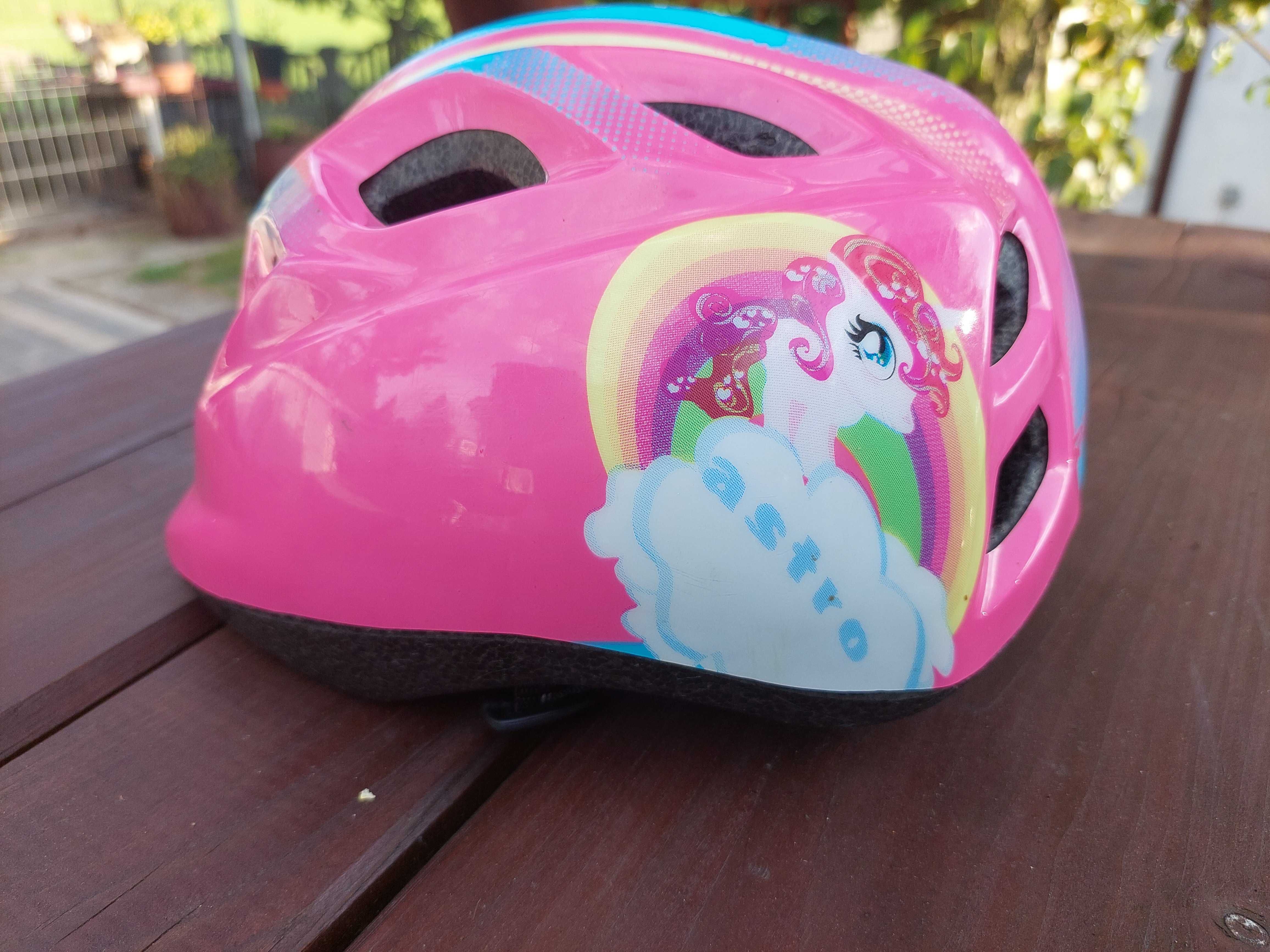 Kask rowerowy SPOKEY 48-52 cm S pony