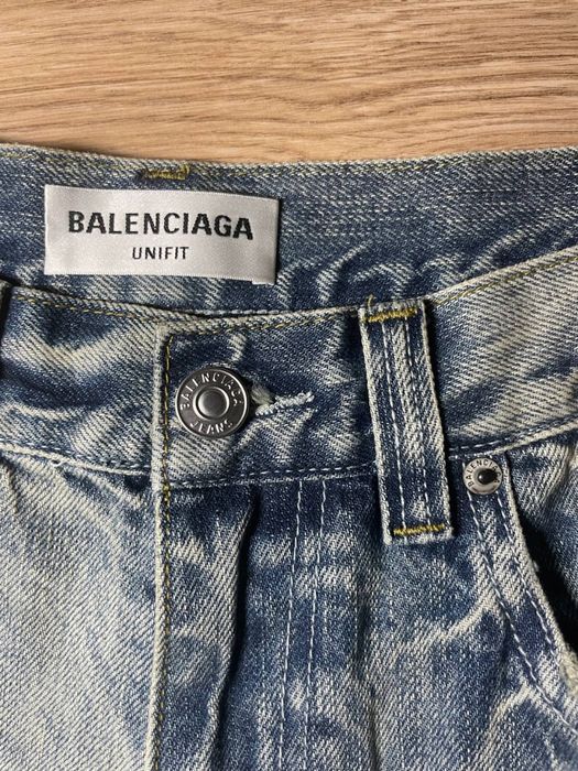 BALENCIAGA LOST TAPE FLARED JEANS кльош клеш джинсы джинси баленсиага