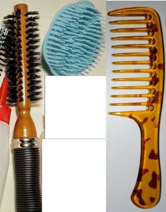 для укладки волос феном расческа браш, плоский гребень, массажная щетк