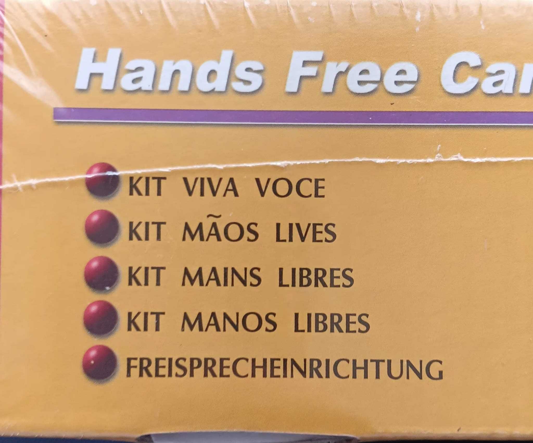 Kit mãos livres(não bluetooth)