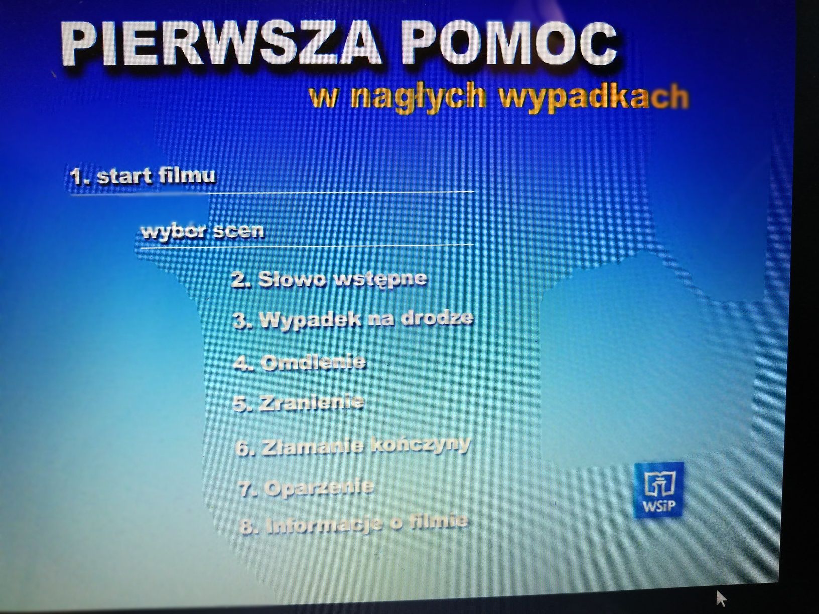 Przysposobienie obronne +płyta Pierwsza pomoc.