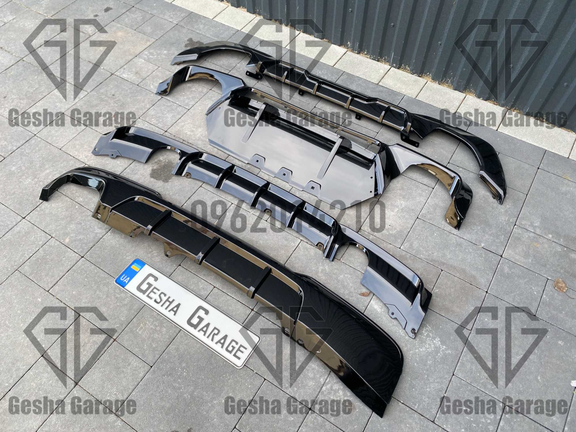 Дифузор заднього бампера BMW БМВ f30 G20 f32 f33 f36 f10 f11 g30 f90