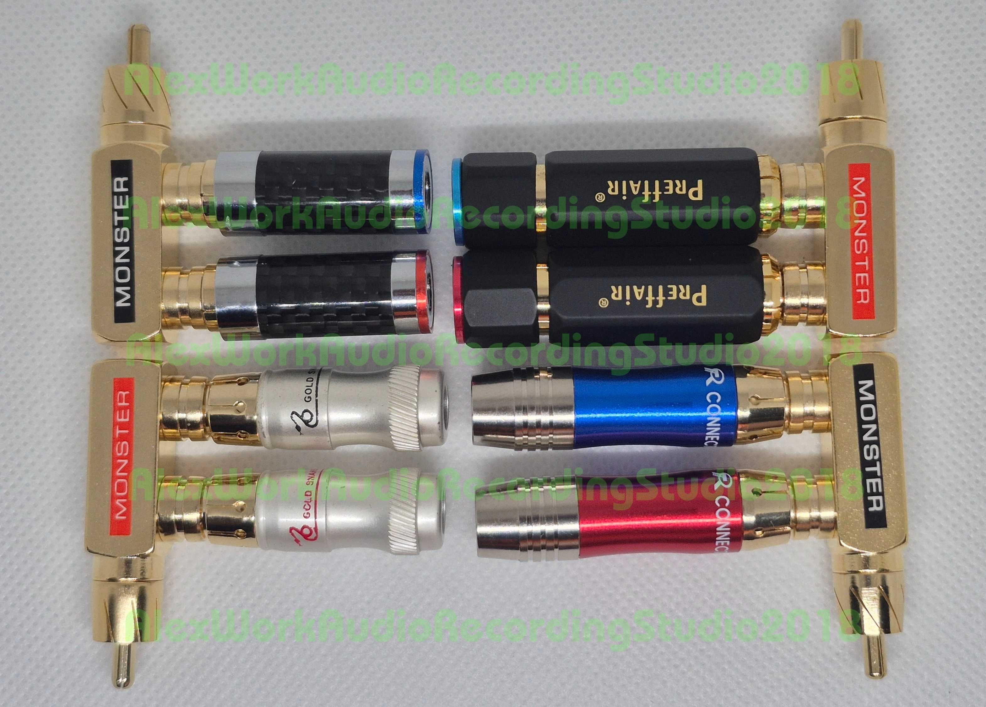 RCA Аудио переходник 1 штекер RCA на 2 гнезда RCA