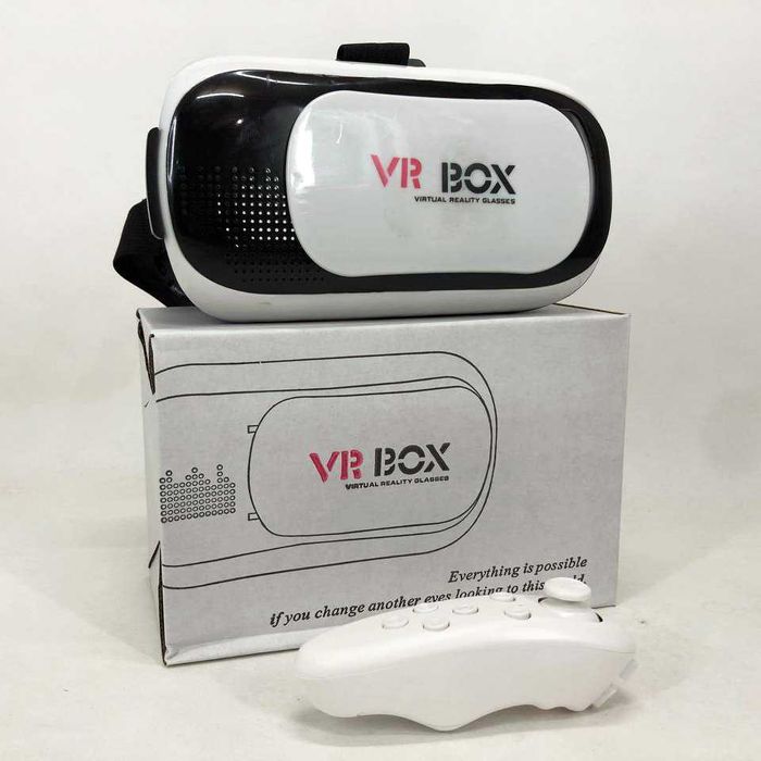 Окуляри віртуальної реальності з пультом VR BOX G2 для смартфонів