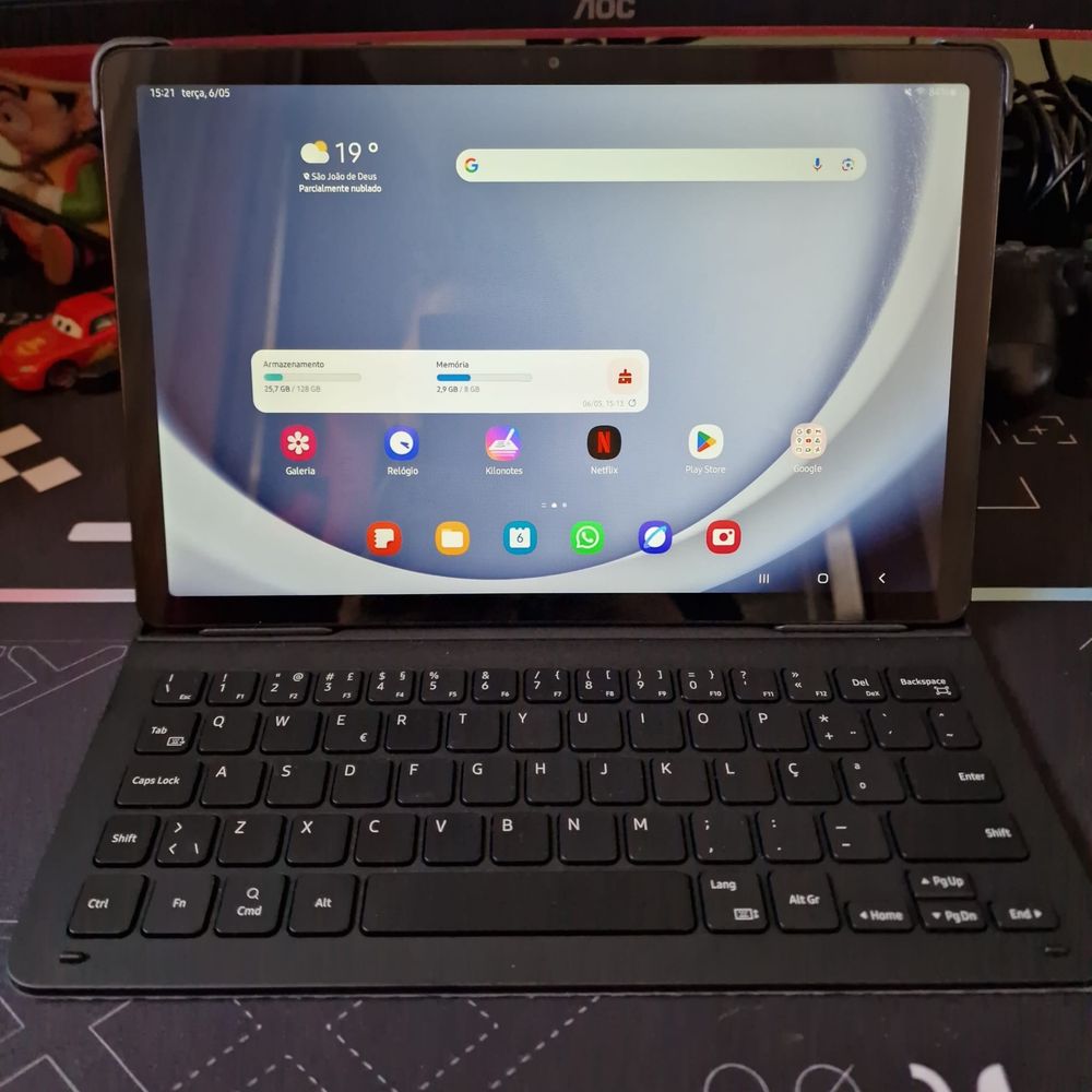 Galaxy Tab A9+ com teclado EDIÇÃO LIMITADA
