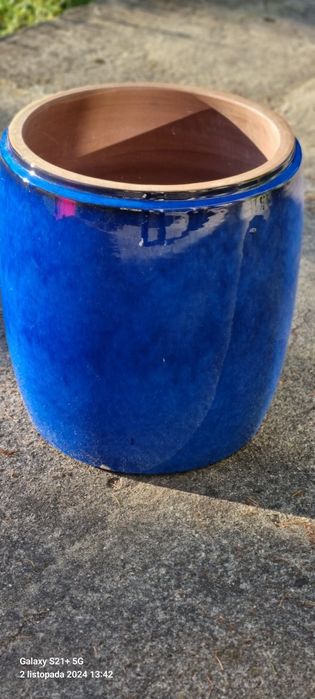 Bardzo duża donica ceramiczna