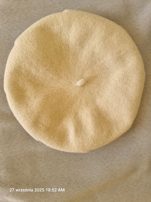 Beret wełniany rozm 11