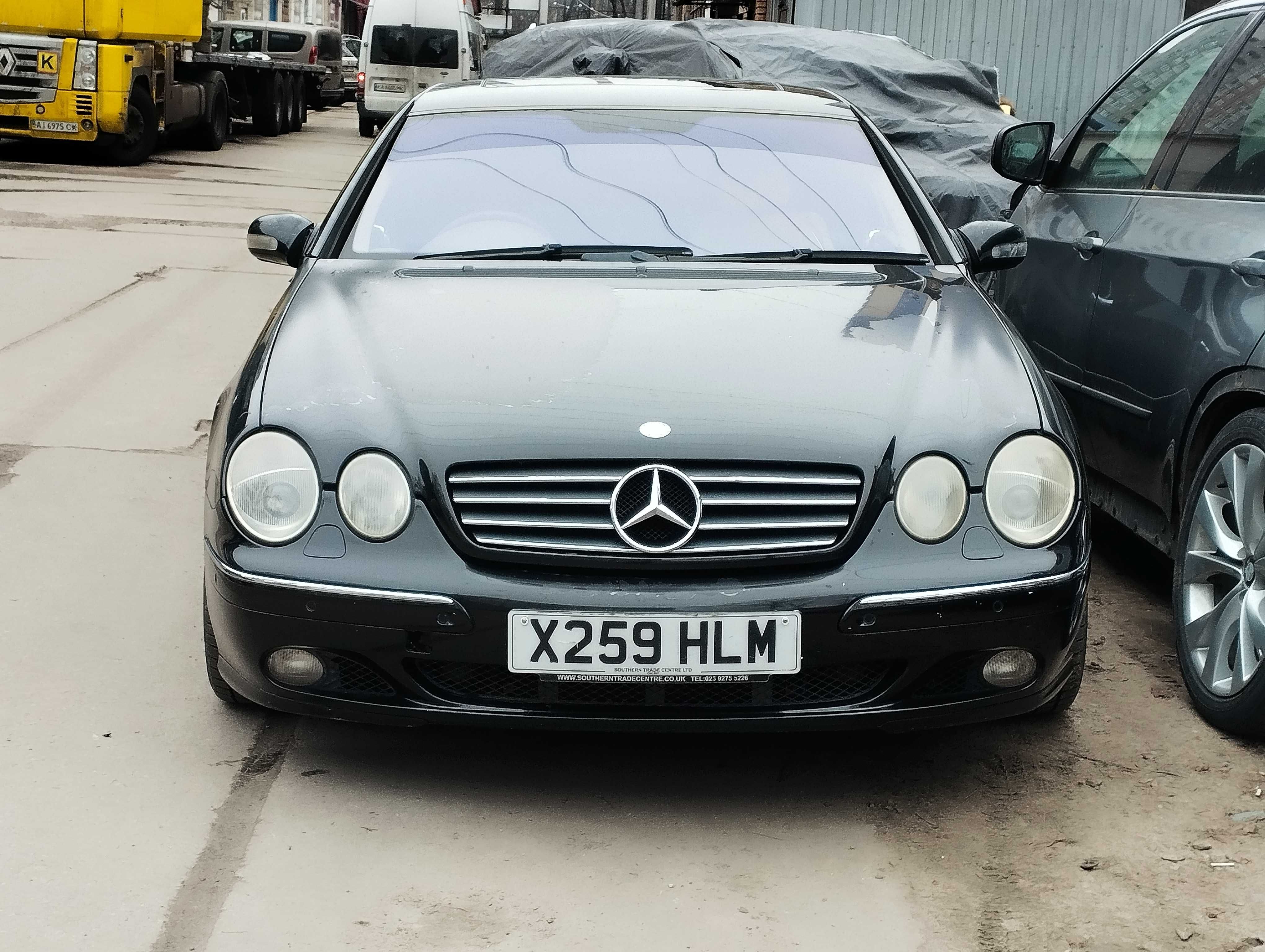 Капот крыло четверть бампер Mercedes w215 фара фонарь крыша дверь