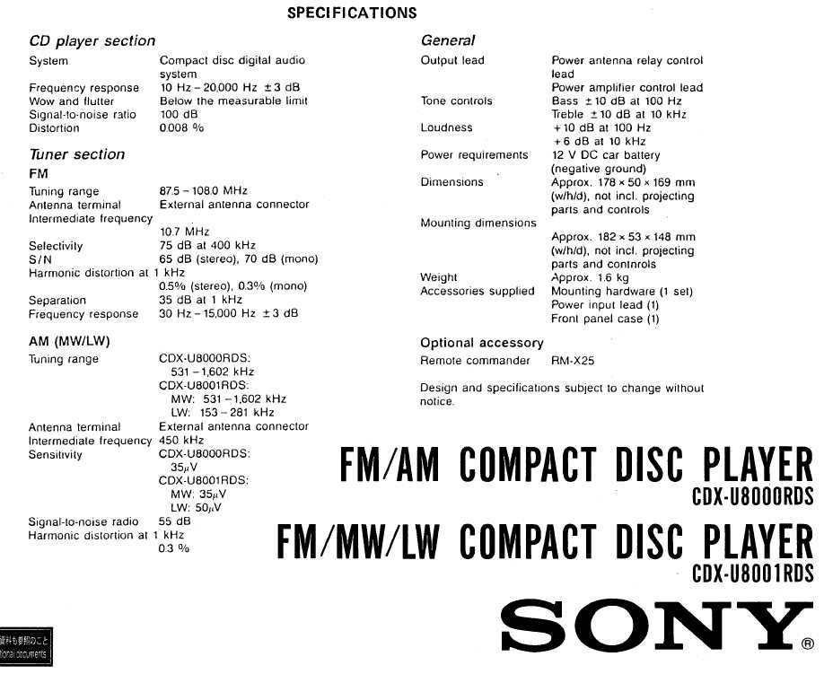 Radio SONY deck- CD -walkman - RETRO - 1992rok VINTAGE