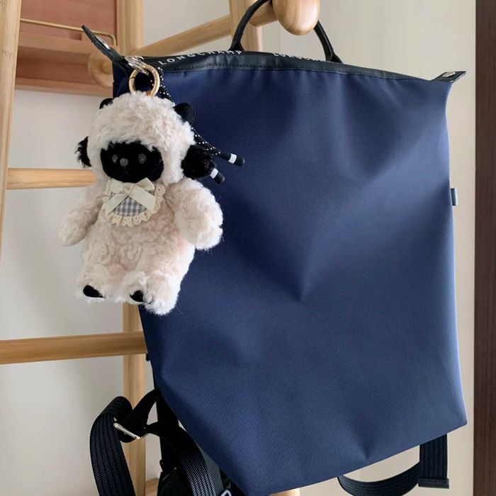 Granatowy plecak Longchamp Nowy Le Pliage Energy L