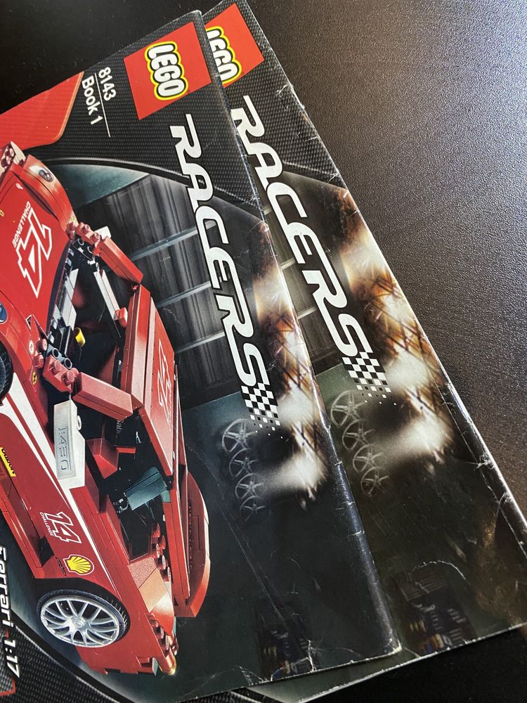 LEGO 8143 Racers Ferrari F430 challenge instrukcja