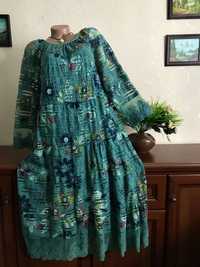 Красивенное кружевное платье Гипюр Италия 50-58