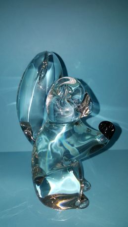 Wiewiórka szklana figurka Murano przycisk do papieru