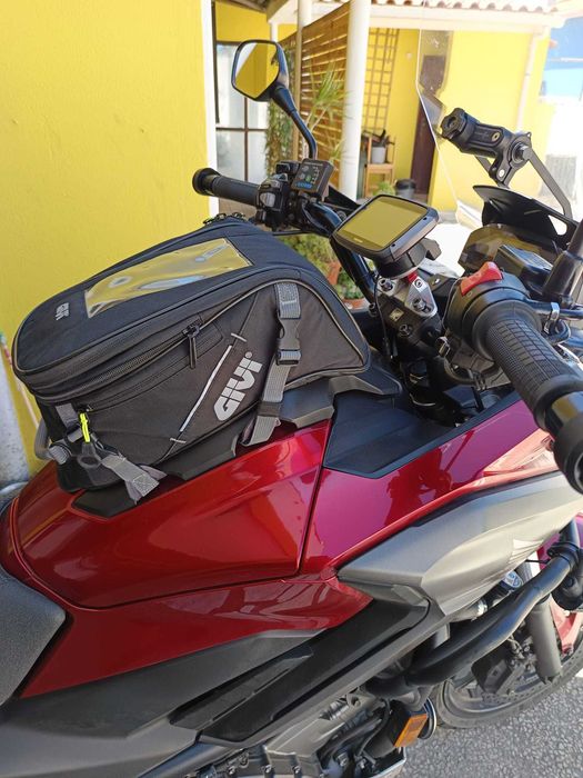 NC750X Prt Carter + Links Rebxamto + Risers + Saco Givi + Suporte Ram