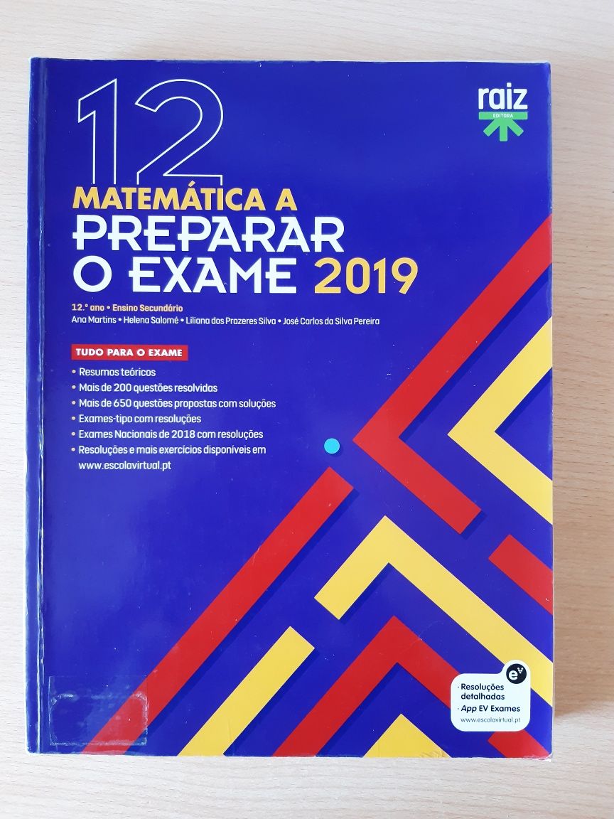 Preparar o Exame Matemática 12° ano